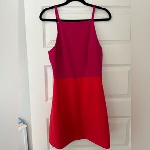 French Connection color block dress size 8
